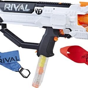 NERF Rival Hera Mxvii 1200 White Combat Blaster Kit Toy