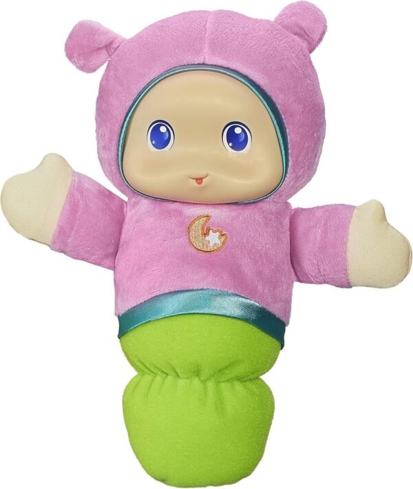 Playskool Pink Glo Worm Stuffed Lullaby Toy for Babies with Soothing Melodies