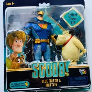 Scoob Blue Falcon and Muttley Exclusive Figure Set, Basic Fun