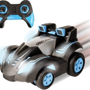 Neliblu 360 Remote Control Car - Blue R/C Hypersonic Stunt Spin Car