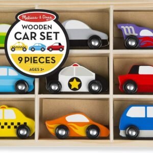 Melissa & Doug Wooden Car Set Kit Toy Fun Kids