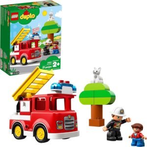 LEGO DUPLO Town Fire Truck 10901 Building Blocks 21 Pieces