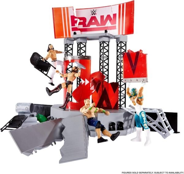 WWE RAW Wrekkin Entrance Stage Kit Toy Fun Kids Pack