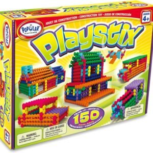 Playstix Construction Toy Building Blocks Set 150 Piece Kit Fun