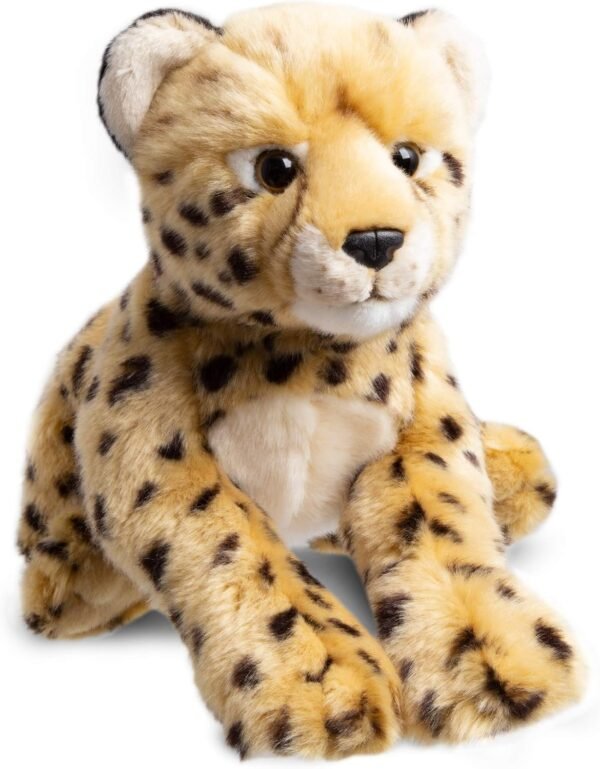 FAO Schwarz Cheetah Cub Stuffed Animal Toy Plush, Ultra Soft & Snuggly