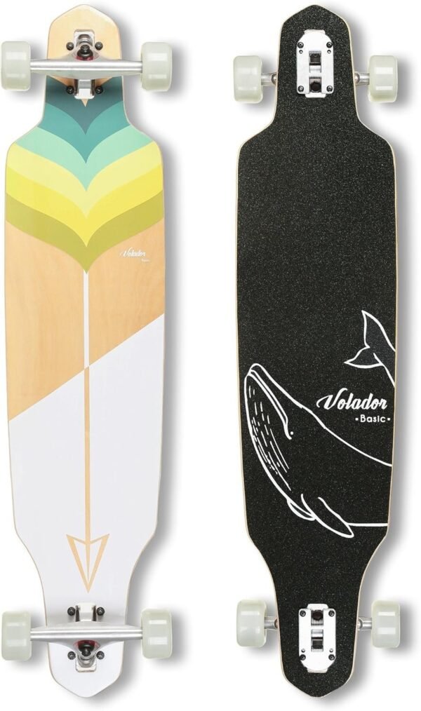 VOLADOR 40inch Maple Longboard - Basic Cruiser Kit Toy Fun
