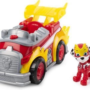 Paw Patrol, Mighty Pups Super Paws Marshalls Deluxe Vehicle with Lights and