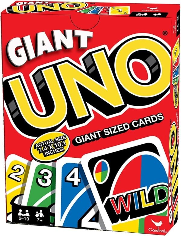 Giant Uno Giant Game Kit Toy Fun Kids Pack Set