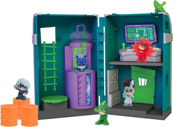 PJ Masks Nighttime Micros Romeos Lair Playset Kit Toy Fun