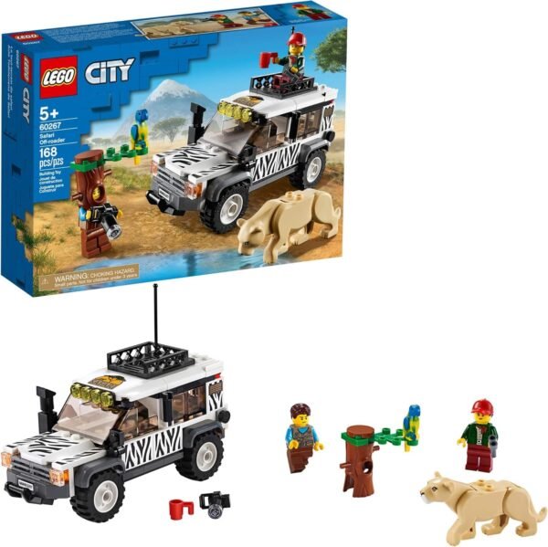 LEGO City Safari Off-Roader 60267 Off-Road Toy, Cool Toy for Kids, New
