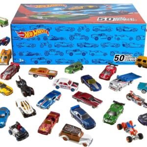 Hot Wheels Basic Car 50-Pack Styles May Vary Kit Toy