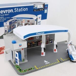 Daron Chevron Gas Station Playset Kit Toy Fun Kids Pack