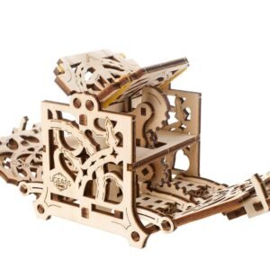 Ugears Dice Keeper - Wooden Box for Self Assembling, DIY Game Accessory