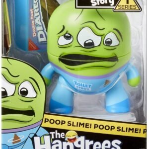 MGA Entertainment The Hangrees Toilet Story Collectible Parody Figure with Slime, Multicolor
