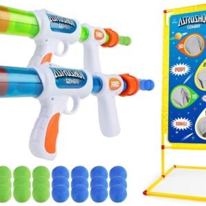 USA Toyz Astroshot Gemini Shooting Game - 2pk Foam Ball Popper Air