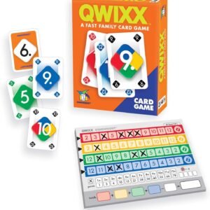 Qwixx Card Game - A Fast Family Card Game Kit