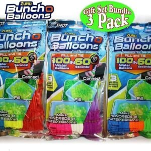 Zuru Bunch O Balloons Instant 100 Self-Sealing Water Balloons Complete Gift Set