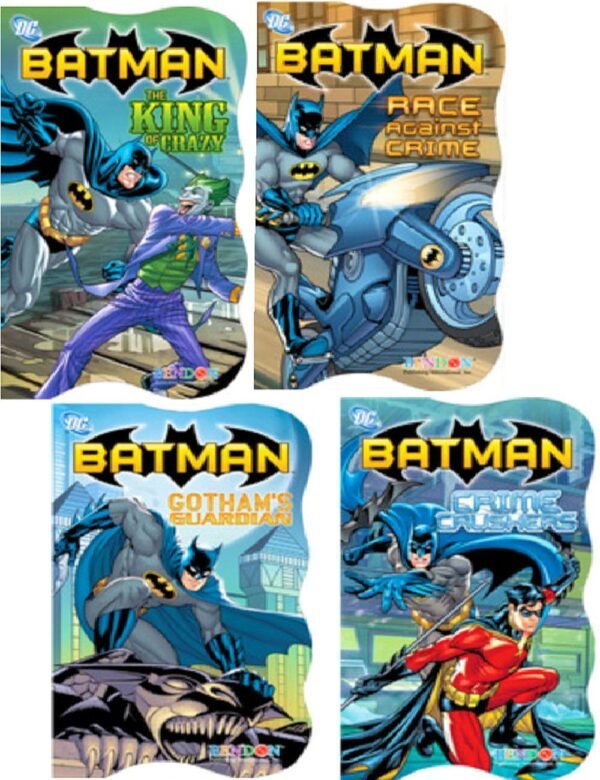 Superhero Board Books Ultimate Set Toddlers Kids -- 8 Shaped Board Books