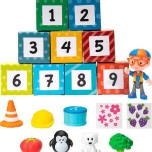 Blippi Surprise Boxes, Learning Colors Kit Toy Fun Kids Pack