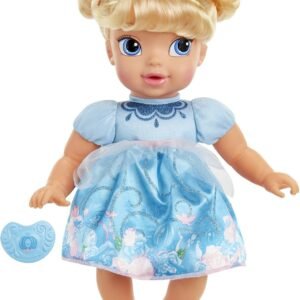 Disney Princess Deluxe Baby Cinderella Doll with Pacifier Toy Kit