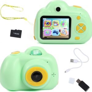 IQ Toy Digital Camera Gift for Kids- Takes Pictures, Videos, Records and