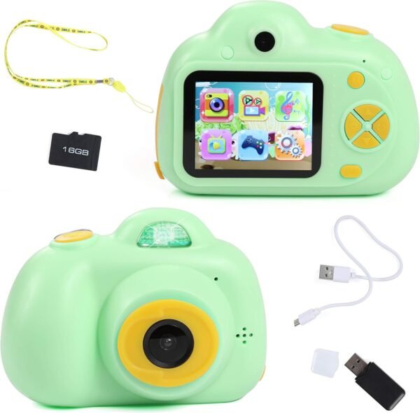 IQ Toy Digital Camera Gift for Kids- Takes Pictures, Videos, Records and