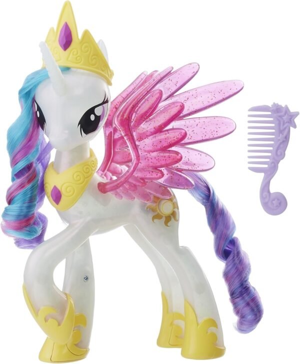 My Little Pony the Movie Glitter and Glow Princess Celestia Unicorn Toy