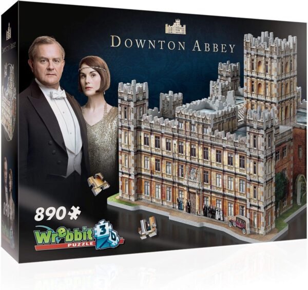 WREBBIT 3D Downton Abbey 3D Jigsaw Puzzle - 890Piece, Brown/A