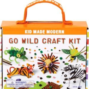 Kid Made Modern Go Wild Craft Kit, 1 EA Kit