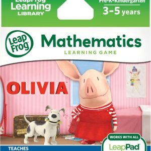 LeapFrog Olivia Learning Game Works with LeapPad Tablets, LeapsterGS, and Leapster Explorer