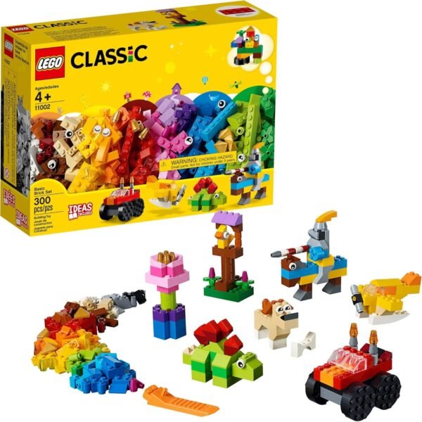 LEGO Classic Basic Brick Set 11002 Building Kit 300 Pieces
