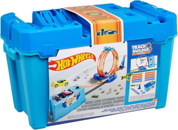 Hot Wheels Track Builder Multi-Loop Box Kit Toy Fun Kids