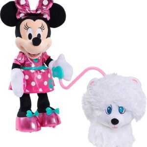 Minnies Walk & Play Puppy Feature Plush Kit Toy Fun