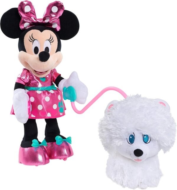 Minnies Walk & Play Puppy Feature Plush Kit Toy Fun