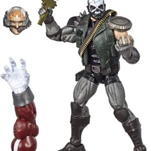Marvel Hasbro Legends Series 6 Collectible Action Figure Skullbuster Toy X-Men Collection