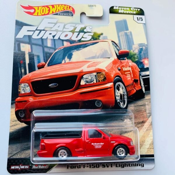 Hot Wheels Premium 2020 Motor City Muscle F&F, red Ford F-150 SVT