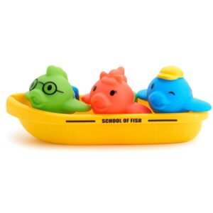 Munchkin School of Fish Toddler Bath Toy Kit Fun Kids