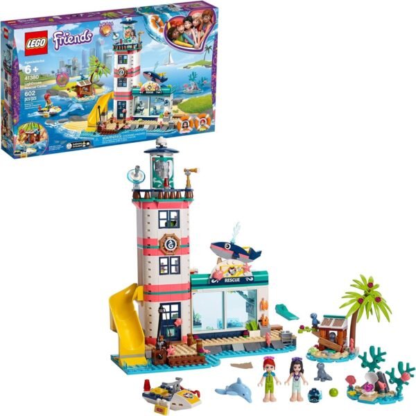 LEGO Friends Lighthouse Rescue Center 41380 Building Kit with Lighthouse Model and