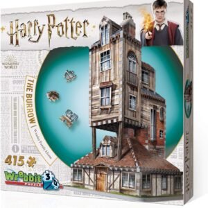 Wrebbit 3D - Harry Potter The Burrow Weasley Family Home 3D Jigsaw