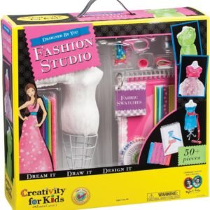 Creativity for Kids Designed by You Fashion Studio, Fashion Design Kit For