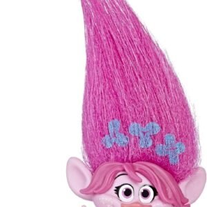 DreamWorks Trolls Poppy Hair Collectible Figure with Printed Hair Kit