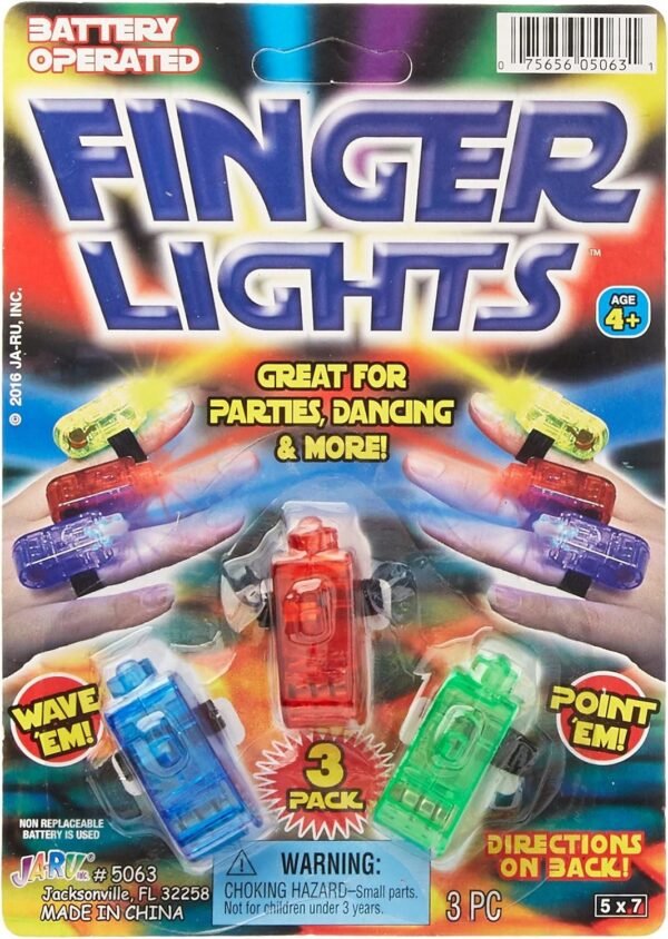 Finger Lights - 3 Pack Kit Toy Fun Kids Set