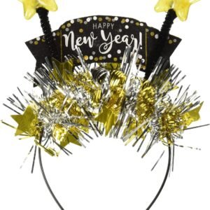 Amscan headgear, 9 x 7, Gold and Black Kit Toy