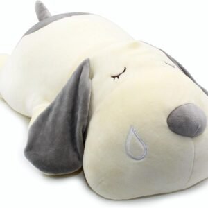 Vintoys Very Soft Dog Big Hugging Pillow Plush Puppy Stuffed Animals Gray