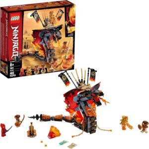 LEGO NINJAGO Fire Fang 70674 Snake Action Toy Building Set with Stud