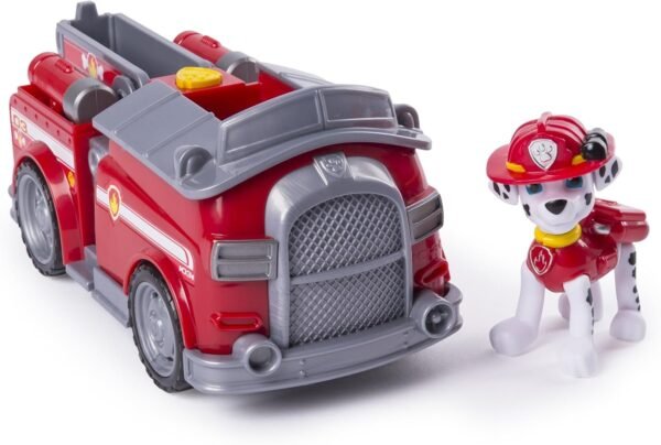 Paw Patrol Marshalls Transforming Fire Truck with Pop-out Water Cannons, for Ages