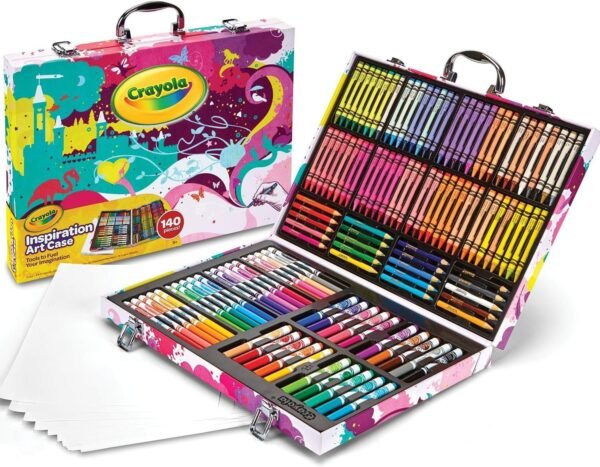 Crayola Inspiration Art Case Coloring Set, Gift for Kids Age 5+