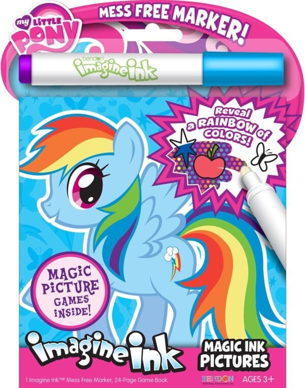 Bendon 26014 My Little Pony Imagine Ink Magic Ink Pictures,Multi Color