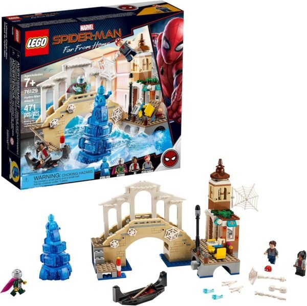 LEGO Marvel Spider Man Far From Home Hydro Man Attack 76129 Building