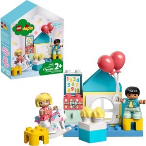 LEGO DUPLO Town Playroom 10925 Kids Pretend Play Set, Developmental Toy for